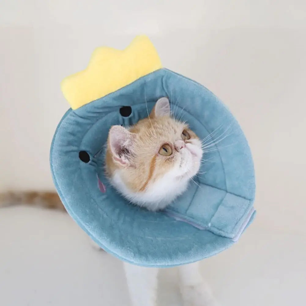 Cotton Bee Shape Cat Recovery Collar Anti-licking