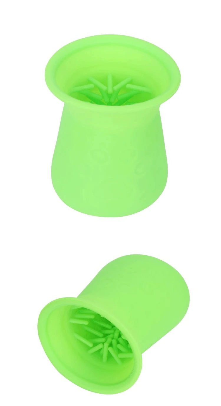 Dog Paw Cleaner Cup Soft Silicone Foot Clean Brush