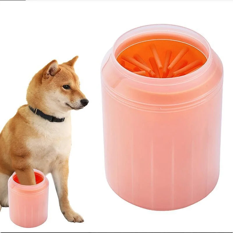 Dog Paw Cleaner Cup Soft Silicone Combs
