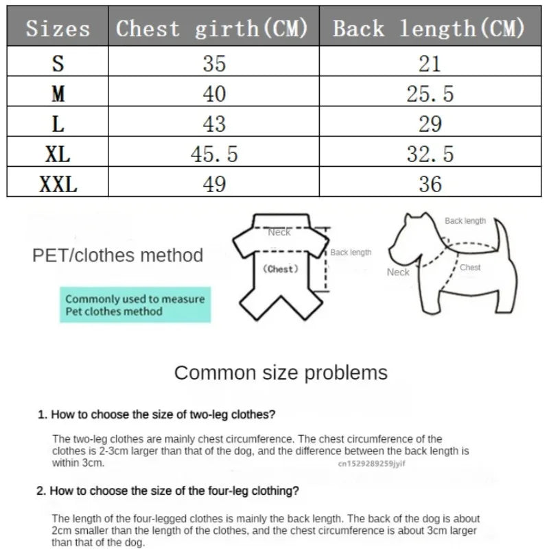 Pet Dog Jacket with Harness Ring Winter Warm Vest