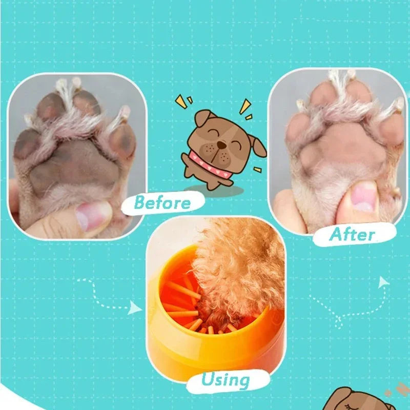 Pet Foot Washing Cup Portable Cat and Dog Foot