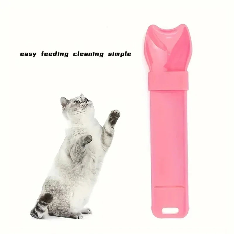 Pet Supplies Cat Strip Squeeze Spoon Cat Strip Feeder