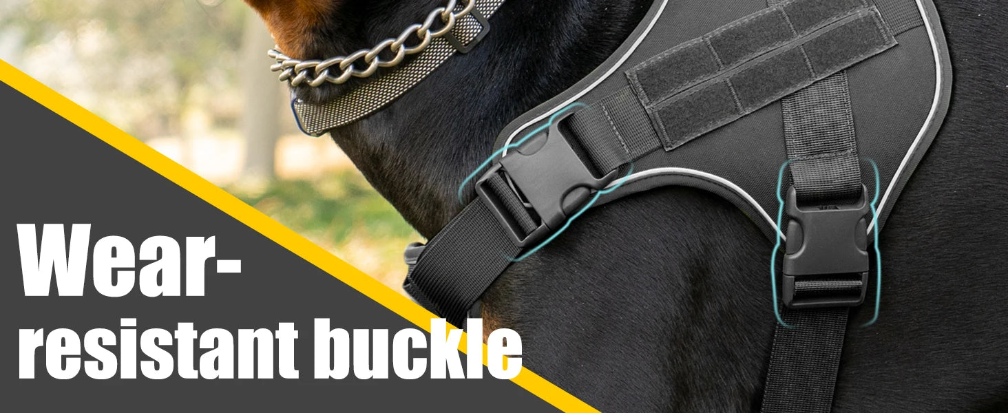 Tactical Dog Harness Pet Doberman Pinscher Pet Training