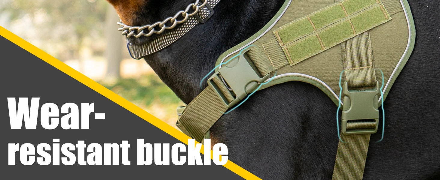Tactical Dog Harness Pet Doberman Pinscher Pet Training