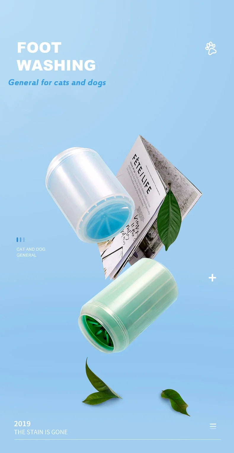 Pet Foot Washing Cup Portable Cat and Dog Foot