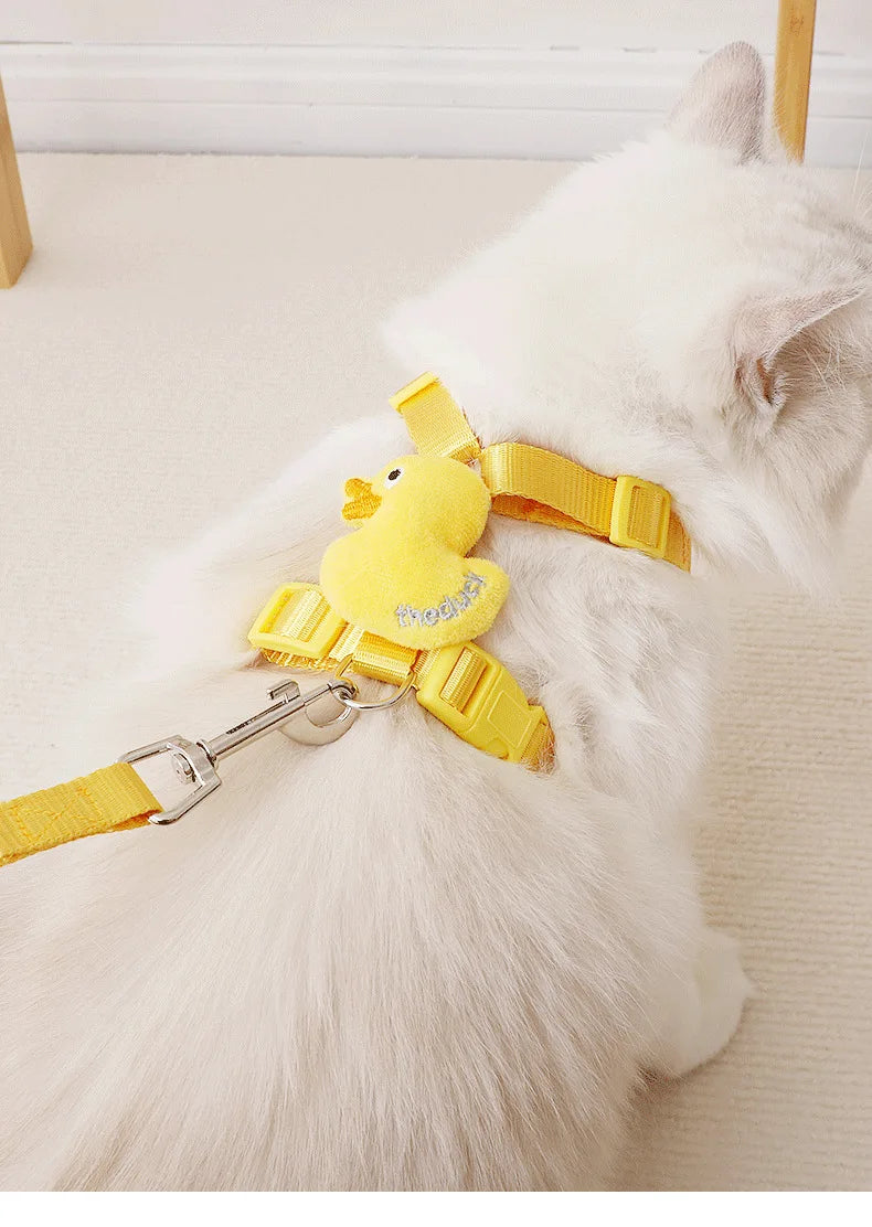 No Pull Cat Harness and Leash Set for Walking Escape Proof