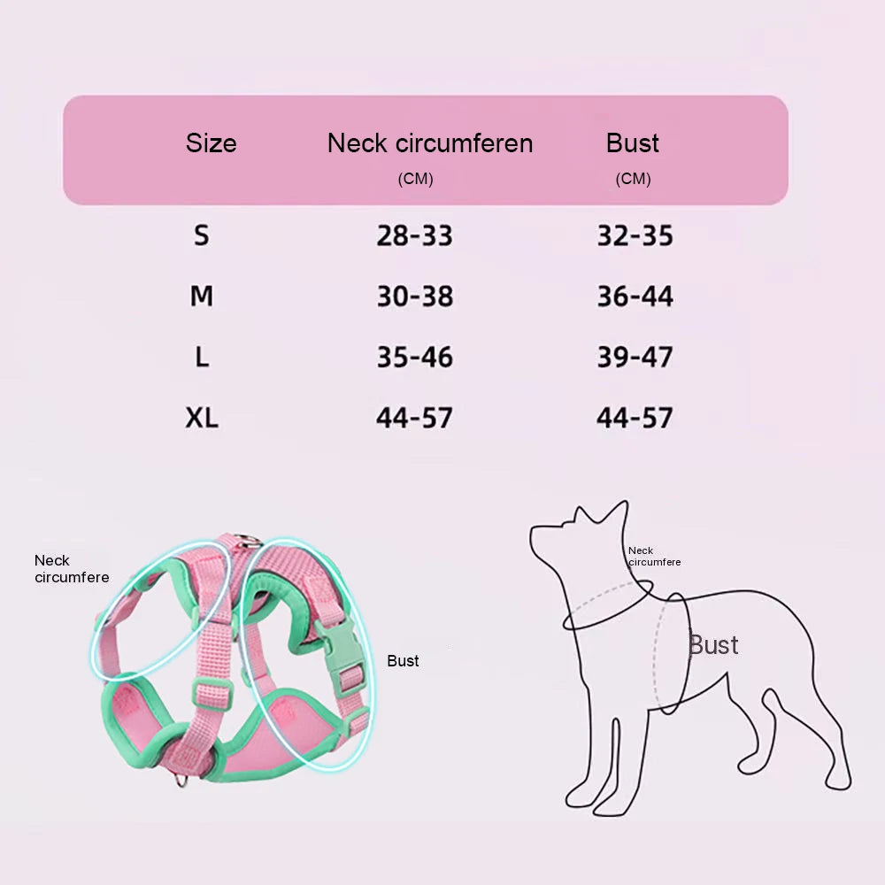 New Chic Cat Harness and Leash Set  Adjustable Soft